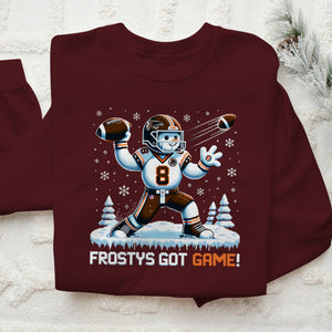 Frostys Got The Game   Ugly Sweatshirt   Christmas Gift For Football Lover 1699931224672.jpg