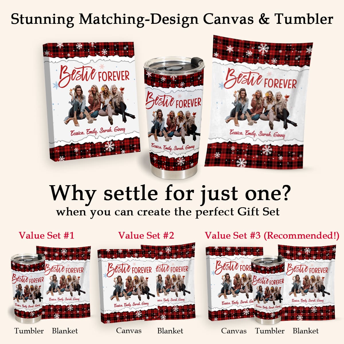 we are bestie red white   custom blanket   gift for bestie 1699946743487.jpg