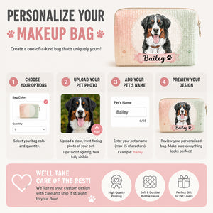Custom Pet Portrait Makeup Bag – Watercolor Cameo - Personalized Bubble Gauze Makeup Bag 16a0ee7d-fdf3-42cd-803c-8287f517fd75.jpg