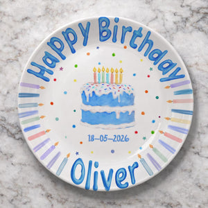 Personalized Birthday Plate Custom Name, Happy Birthday Ceramic Keepsake Gift, Kids Party Decor, Unique Birthday Gift for All Ages 16a3aa33-22ff-4a32-b214-2d503c64f5b6-2.jpg