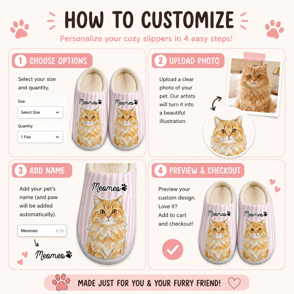 Custom Pet Portrait Slippers – Upload Photo + Name - Personalized Fleece Slipper 16b934c2-dce5-406a-a3a8-335a3494b6c9.jpg