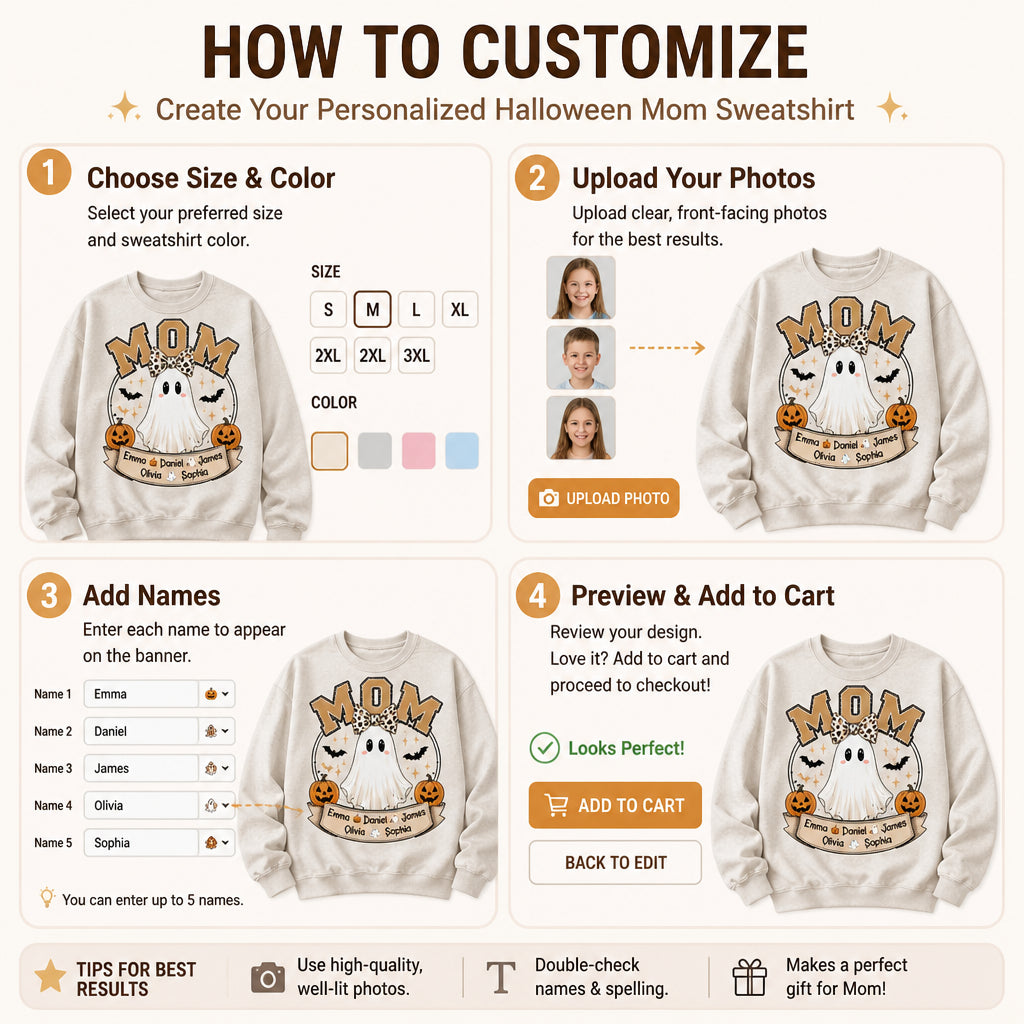 Personalized Leopard Ghost MOM Halloween Sweatshirt - Personalized Sweatshirt 16d62ca1-3b73-4d57-88b5-65cb9416b84e.jpg