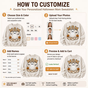 Personalized Leopard Ghost MOM Halloween Sweatshirt - Personalized Sweatshirt 16d62ca1-3b73-4d57-88b5-65cb9416b84e.jpg