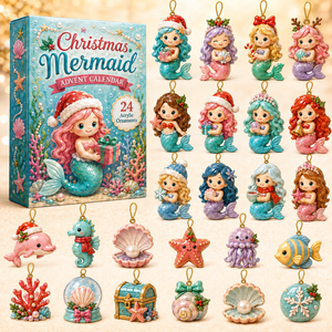 Christmas Mermaid Advent Calendar 2026 - 24-Day Festive Countdown, Acrylic Charms Blind Box - Gift For Mermaid Lovers 16df5747-8e0a-4671-880e-8f438ec34263-mermaid-box-charms.png