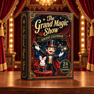 The Grand Magic Show Advent Calendar 2026 - 24-Day Festive Countdown, Acrylic Charms Blind Box - Gift For Magic Lovers 16ee018a-2571-459b-b291-d282139a9c79-magic-show-box.png