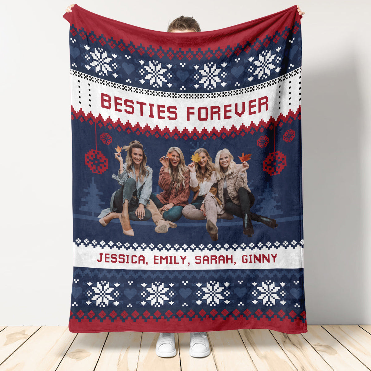 we are bestie red blue   custom blanket   gift for bestie 1700021235496.jpg