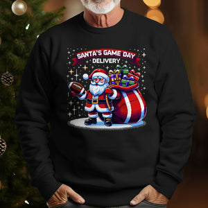 Santa S Game Day Delivery   Ugly Sweatshirt   Christmas Gift For Football Lovers 1700037779798.jpg