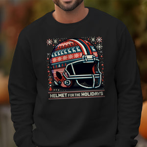 Helmet For The Holidays   Ugly Sweatshirt   Christmas Gift For Football Lovers 1700121171514.jpg
