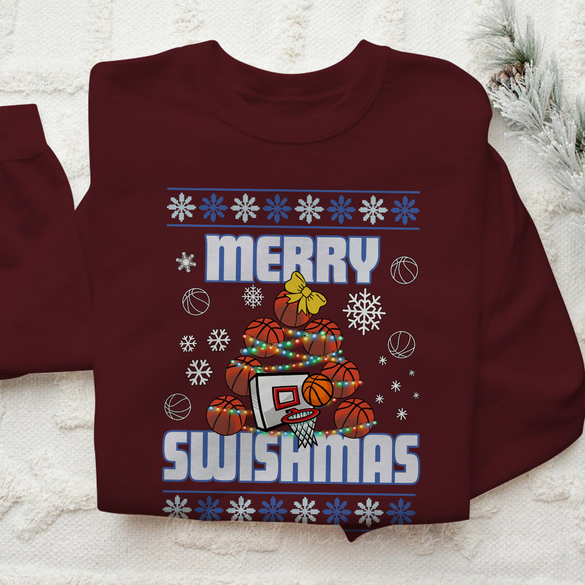 Merry Swishmas Basketball   Apparel   Christmas Gift For Basketball Lovers 1700624766922.jpg