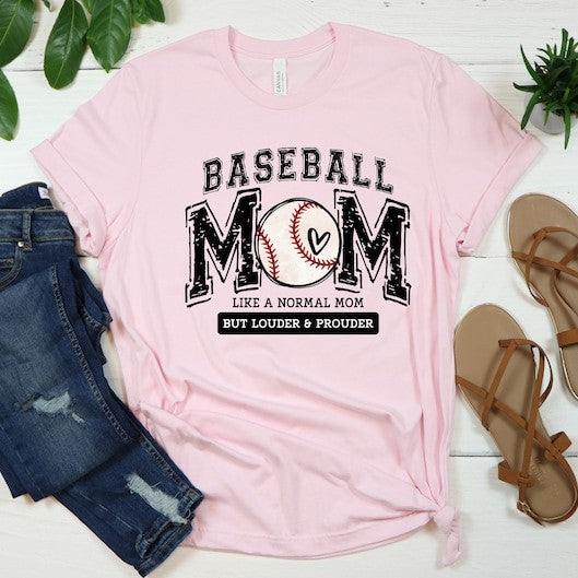 Baseball Mom Like A Normal Mom But Louder And Prouder Shirt Mothers Day Gift Sports Mama Sweater Gift For Mama Baseball Mom Shirt 1711593328391.jpg