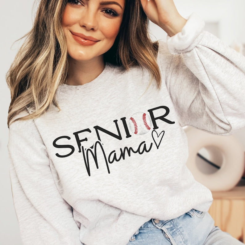 Senior Baseball Mama Shirt Game Day Shirt For Senior Baseball Mom High School Baseball Mama Sweater 1711595126075.jpg