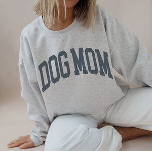 Dog Mom Sweatshirt Faded Vintage Aesthetic Style Dog Lover Sweatshirt 1711597322414.jpg