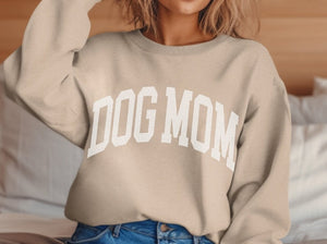 Dog Mom Sweatshirt Faded Vintage Aesthetic Style Dog Lover Sweatshirt 1711597331332.jpg