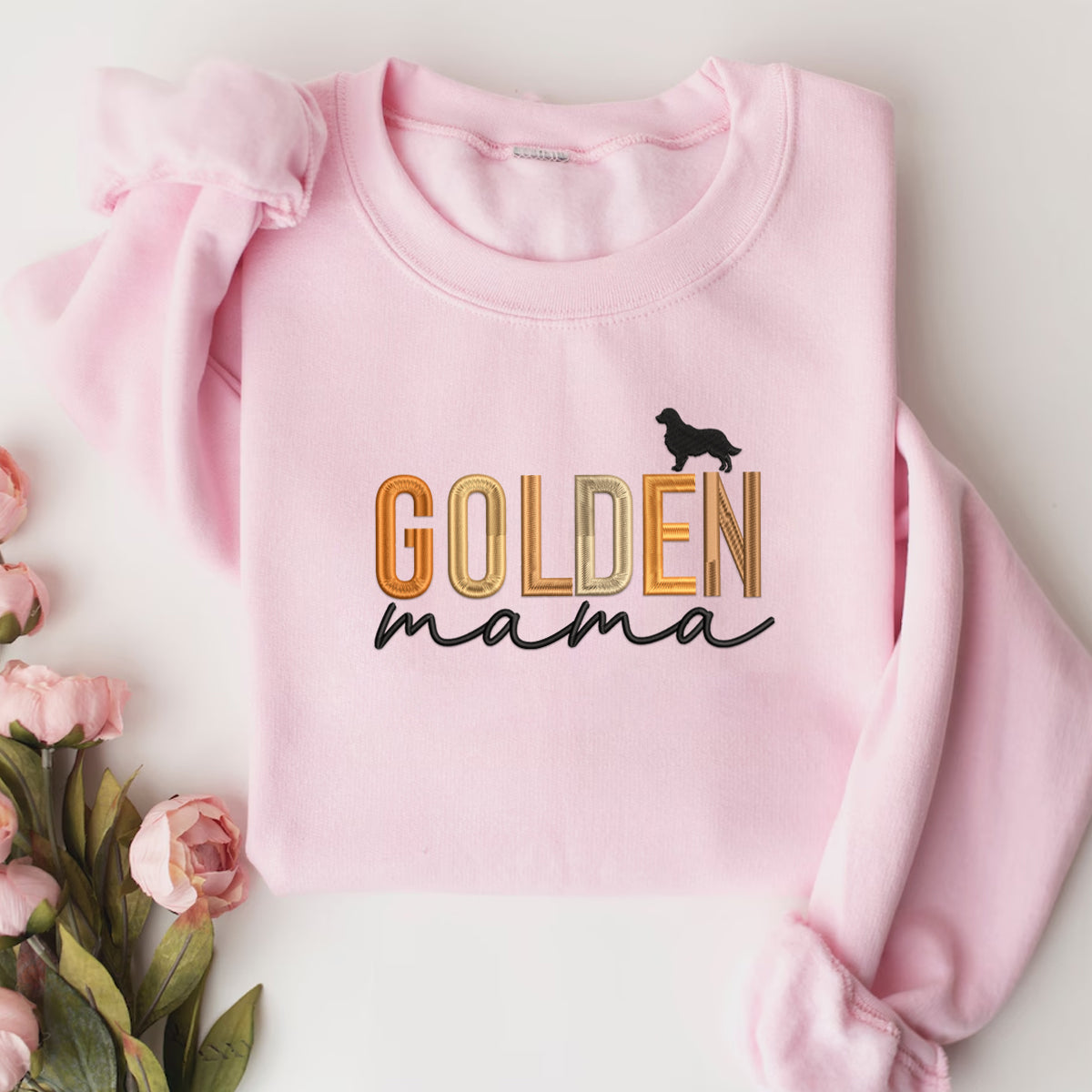 Golden Mama Embroidery Apparel Golden Retriever Sweatshirt 1711679625921.jpg