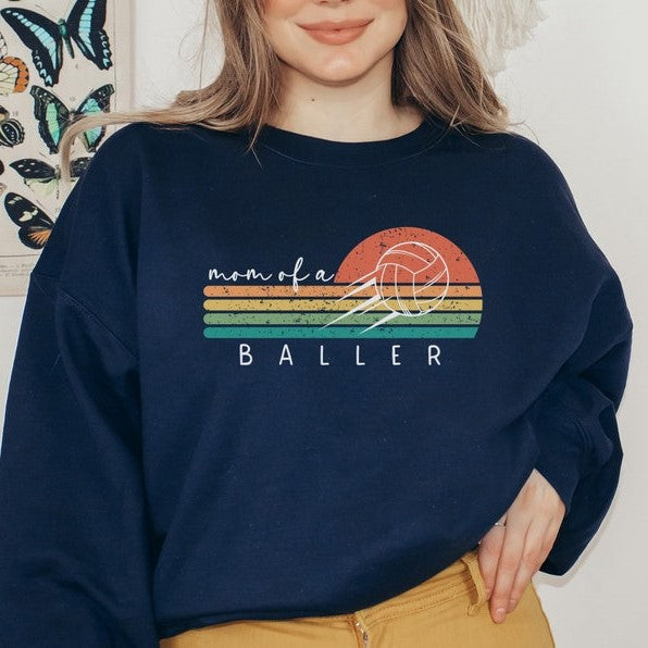 Retro Volleyball Mom Shirt Gifts For Volleyball Mom Birthday Gifts For Volleyball Mom Cute Mama Shirt 1712201127653.jpg