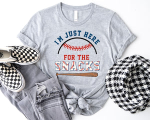I Am Just Here For The Snacks Funny Baseball Shirt Baseball Mom Shirt Baseball Lover Shirt Game Day Shirt 1713237410189.jpg