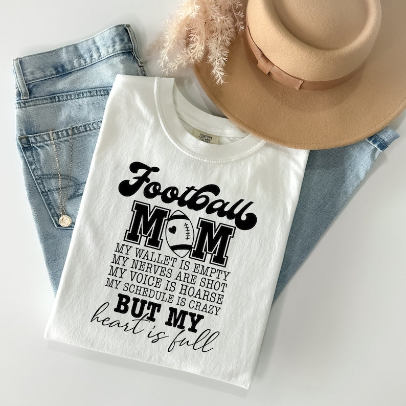 Football Mom My Wallet Is Empty Funny Shirt Football Vibes Shirt 1713757690000.jpg