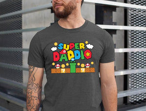 super daddio shirt funny dad tshirt fathers day shirt super dad shirt gamer daddy shirt fathers day gift funny shirt 1714792522803.jpg