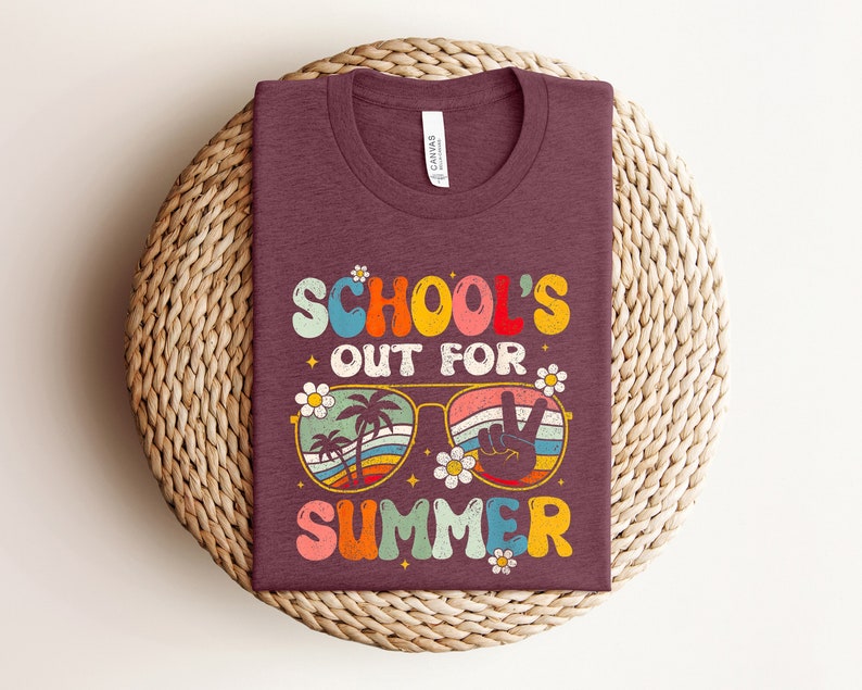 Schools Out For Summer Shirt Happy Last Day Of School Shirt Summer Holiday Shirt End Of The School Year Shirt Classmates Matching Shirt 1715054844323.jpg