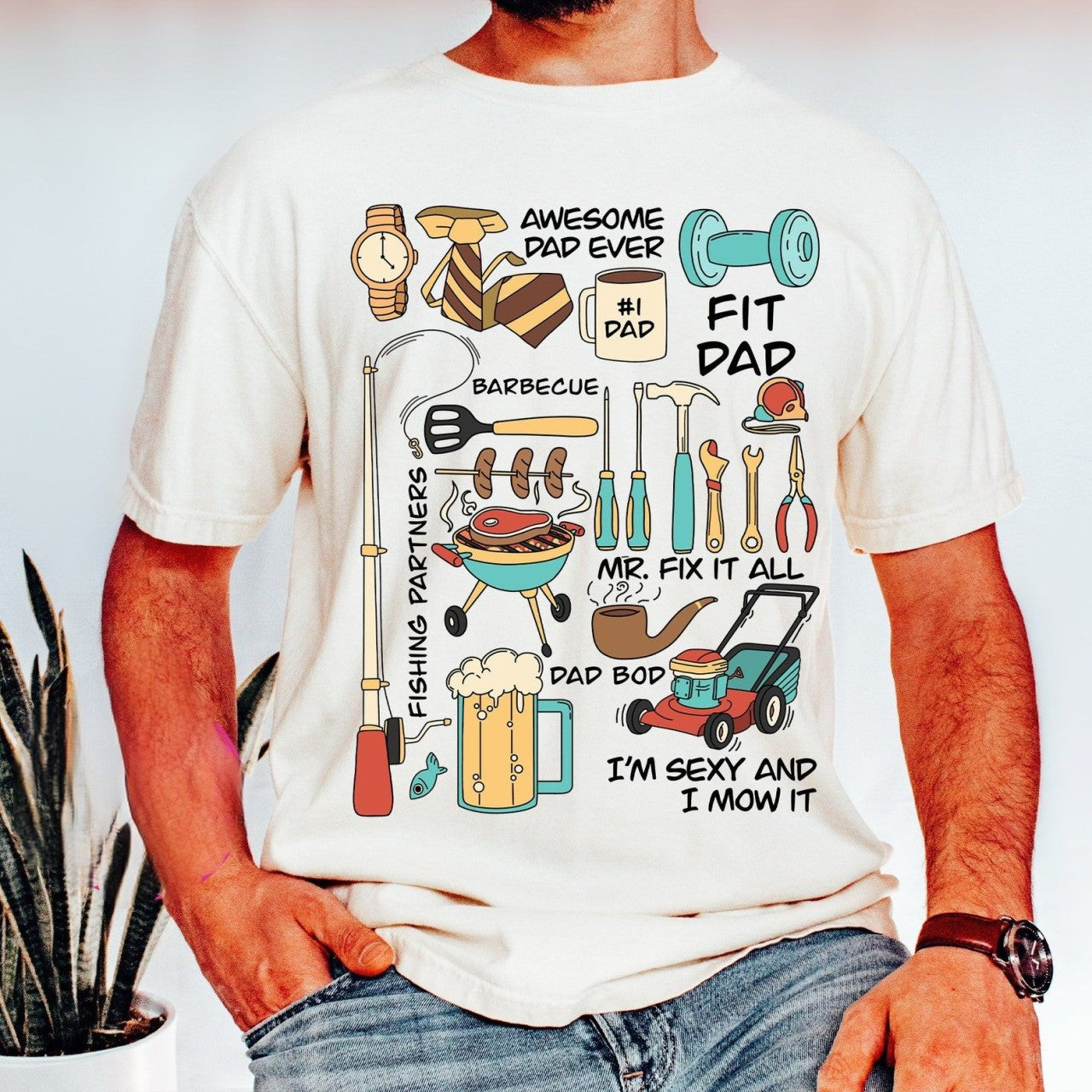 Cant Talk Right Now Doing Hot Dad Stuff Mr Fix Shirt Gift For Father Fathers Day 1715139027536.png