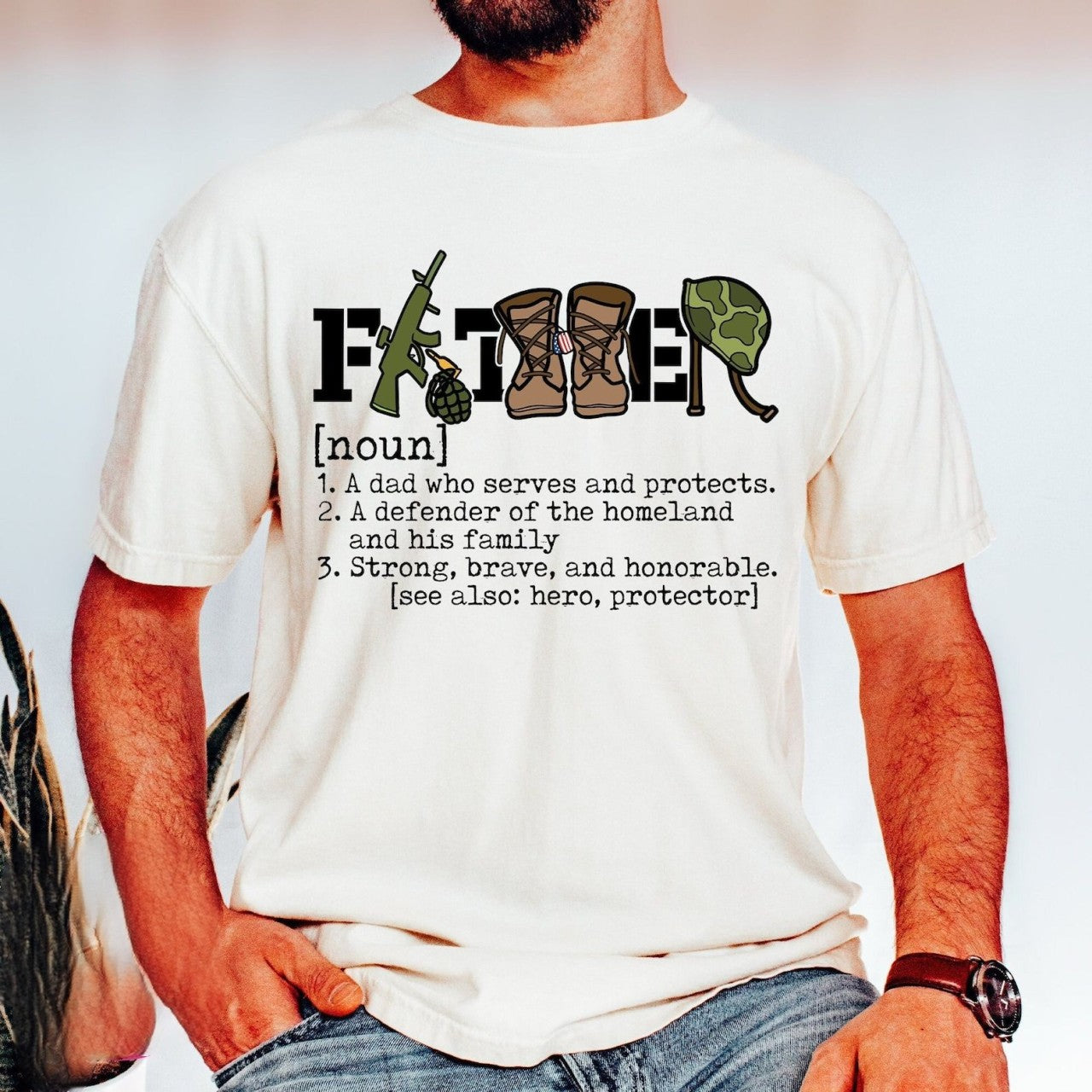 Father Military Dad Shirt Gift For Father Fathers Day 1715156024035.png