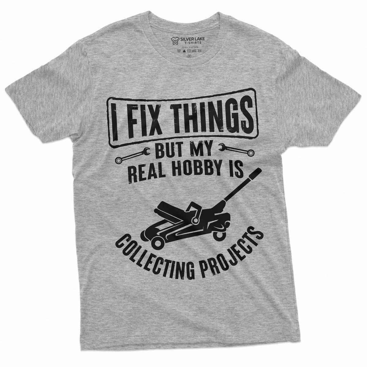 Mechanic Funny Tee Shirt I Fix Things Collecting Objects Humor For Father Job Occupational Mechanics Shirt 1715397629121.jpg