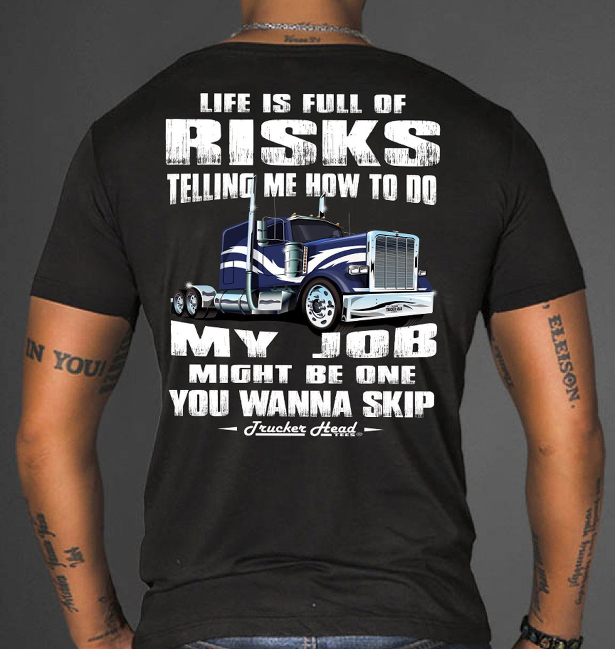 Love Is Full Of Risks Shirt For Dad Trucker Shirt Gift For Fathers Day 1715744899160.jpg