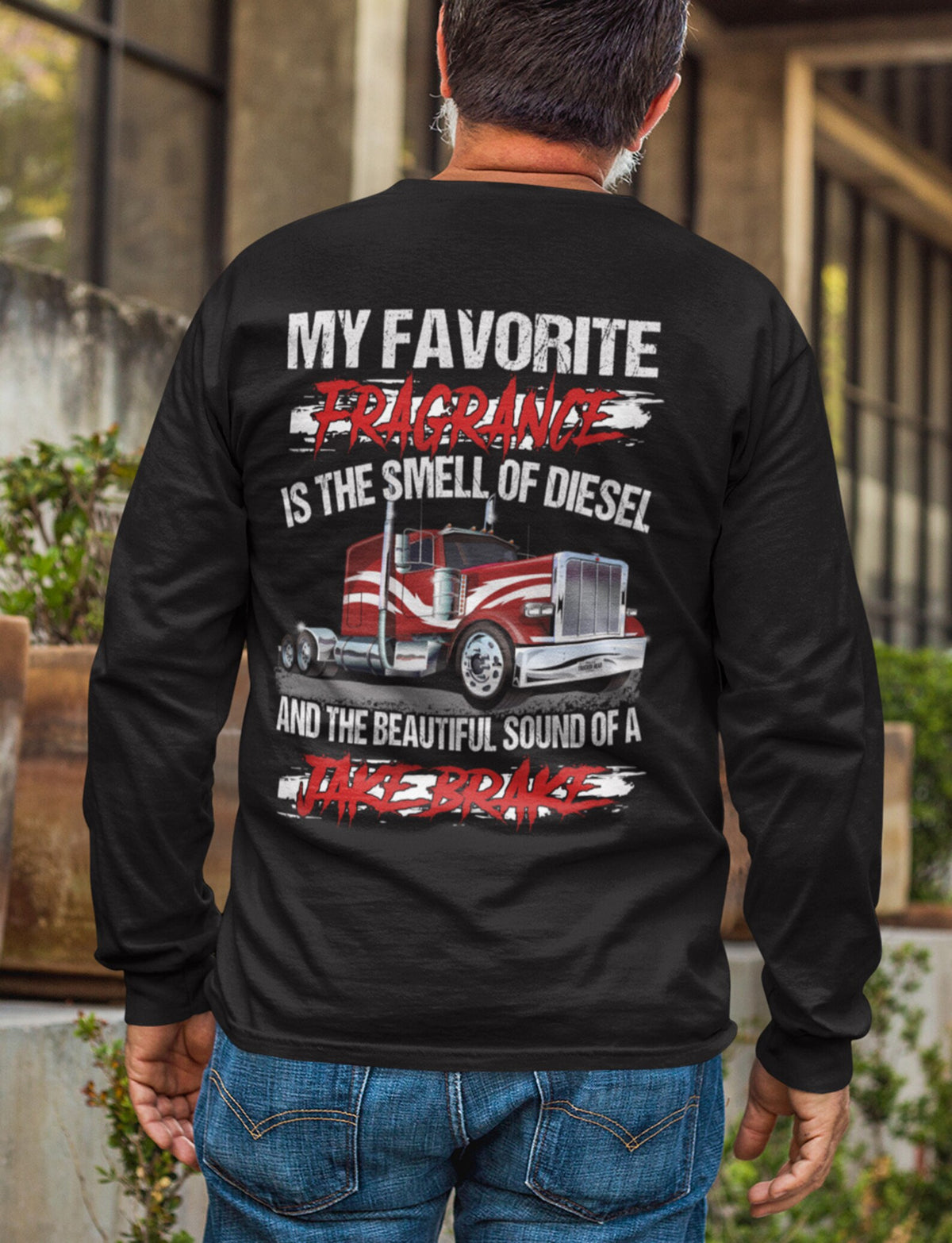 My Favorite Fragrance Is The Smell Of Diesel Trucker Back Design Shirt For Dad 1715746145355.jpg