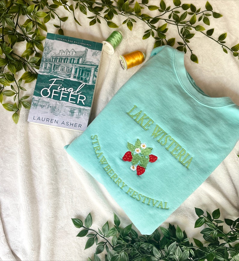 Final Offer Lauren Asher Lake Wisteria Embroidered Shirtfinal Offer Lauren Asher Lake Wisteria Embroidered Shirt 1715759327569.jpg