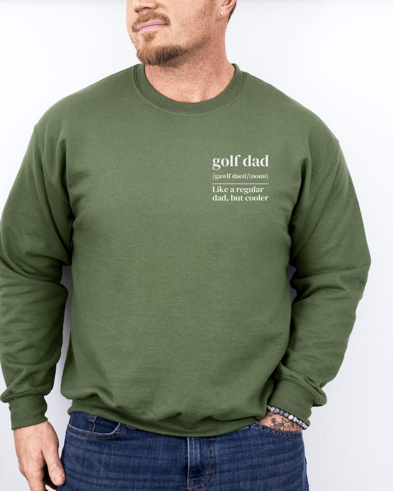 Golf Dad Like A Regular Dad Shirt Birthday Fathers Day Gift Funny Dad Present Gift Ideas For Dad 1716259777082.jpg