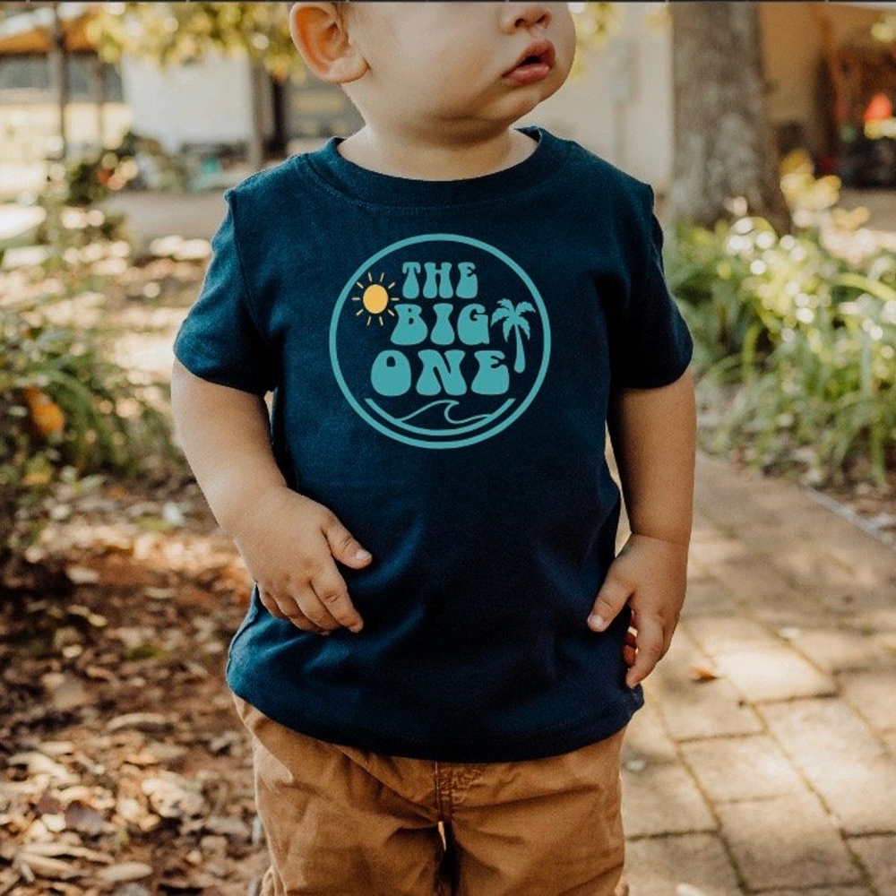 The Big One 1st Birthday Shirt Surfing Birthday Shirt Gift For Baby Mom Dad 1716430317957.png