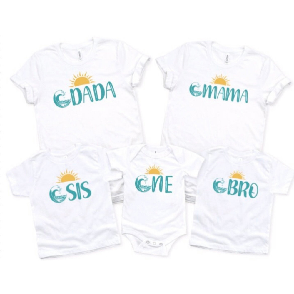 One Surfing Birthday Shirt One Birthday Shirt Gift For Baby Mom Dad 1716430883832.png