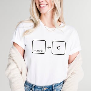 Funny Control C Control V Shirt Copy Paste Shirt Gift For Family Mom Dad Baby 1716434052376.jpg