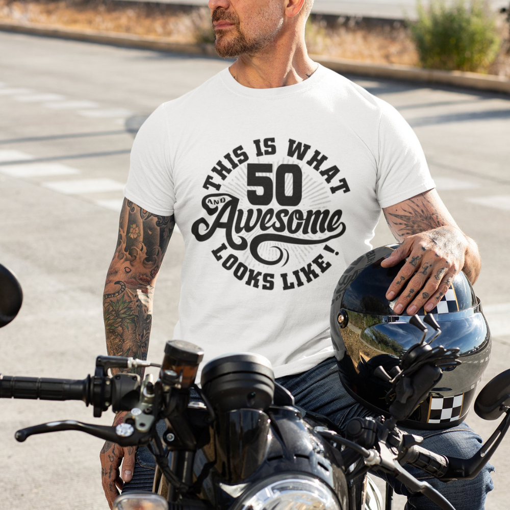 this is what 50  awesome looks like 50th birthday shirt gift for family friends 1716447391534.png