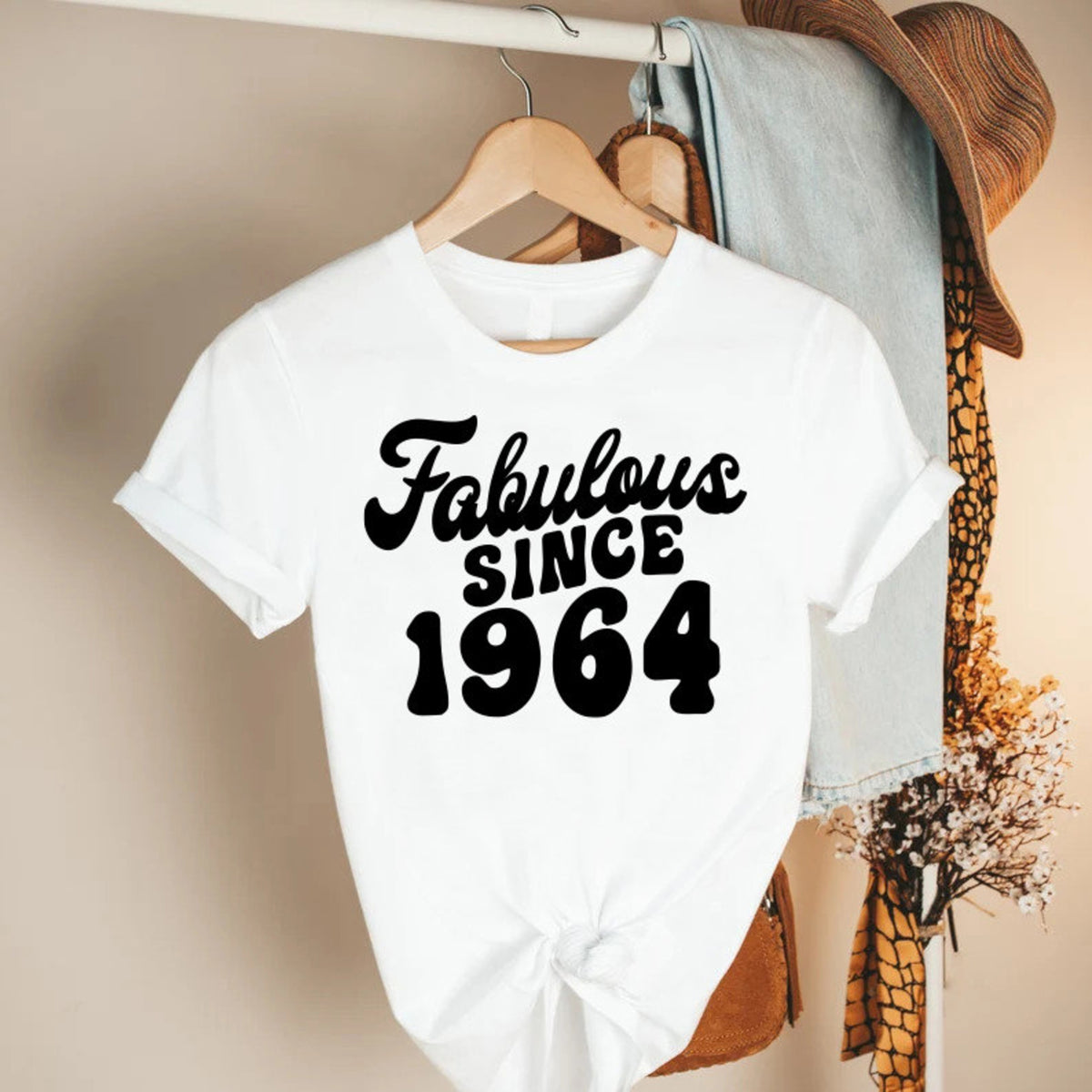 Fabulous Since 1964 60th Birthday Shirt Gift For Family Friends 1716518095222.jpg