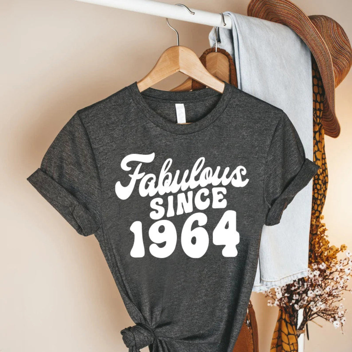 Fabulous Since 1964 60th Birthday Shirt Gift For Family Friends 1716518095933.jpg