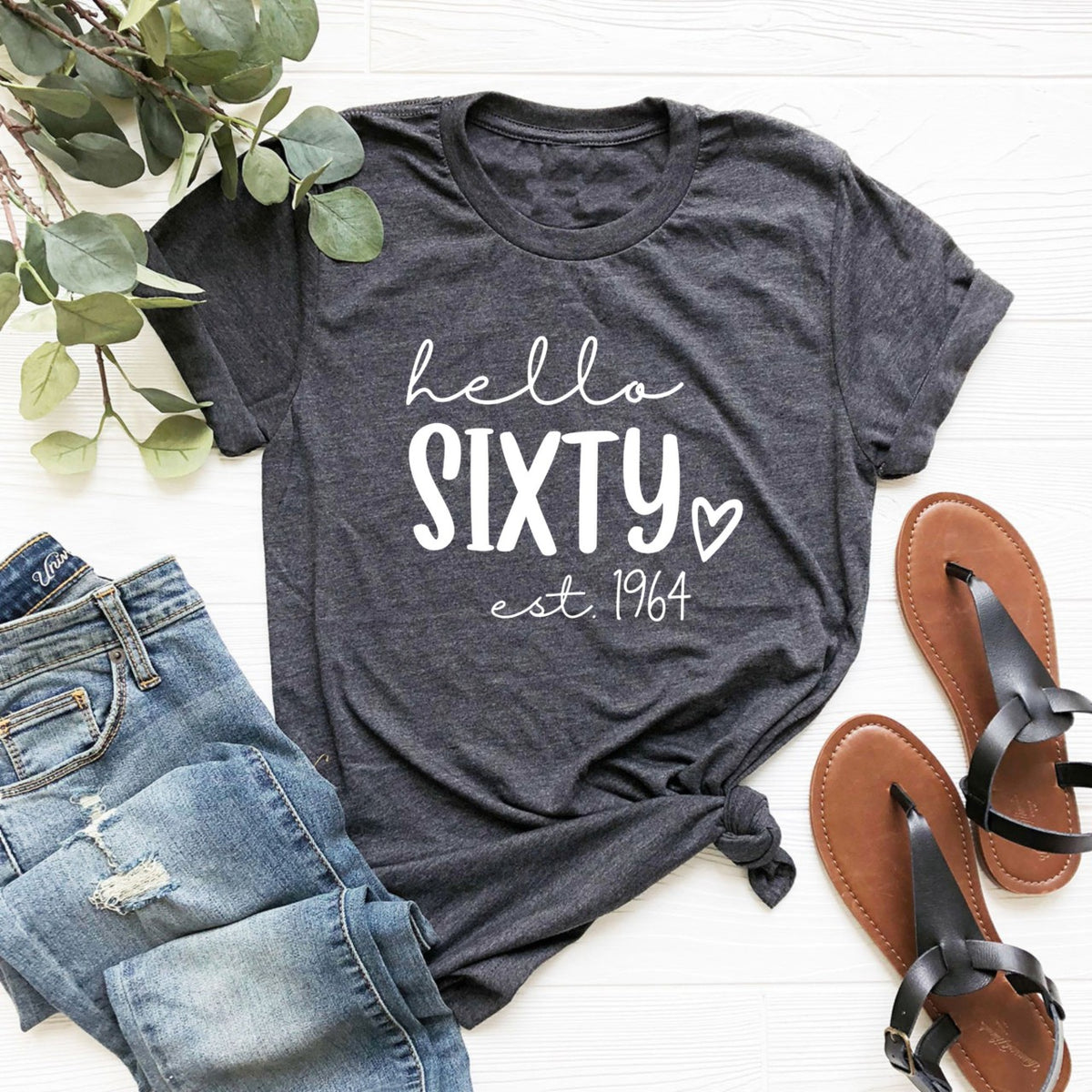 Hello Sixty 60th Birthday Shirt Gift For Family Friends 1716520105719.png