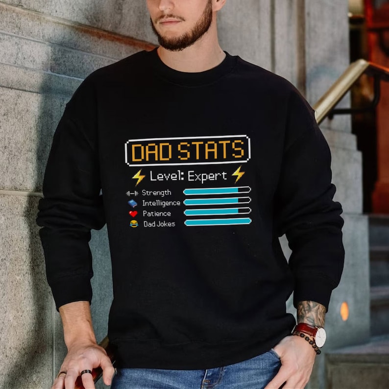 Legend Of Zelda Dad  Gamer Father Son Matching Shirts  Custom Dad Stat Kis Stat  Gift For Husband  New Father Tshirt  Video Game Tee 1716523858853.jpg