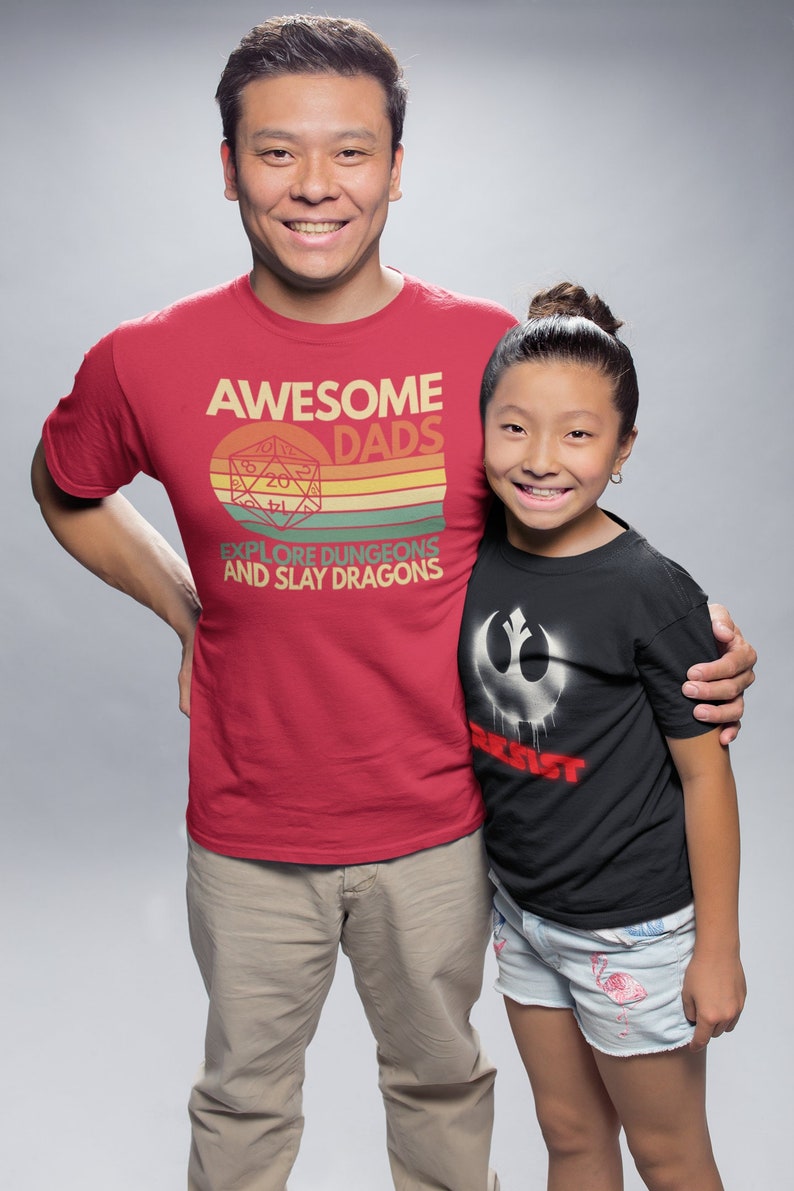 Awesome Dad Dungeons And Dragons Shirt Fantasy Shirt Fathers Day Gift Dad Shirt Nerd Gift Geek Gift Nerdy Dad Gamer Gift Gamer Dad 1716525730062.jpg