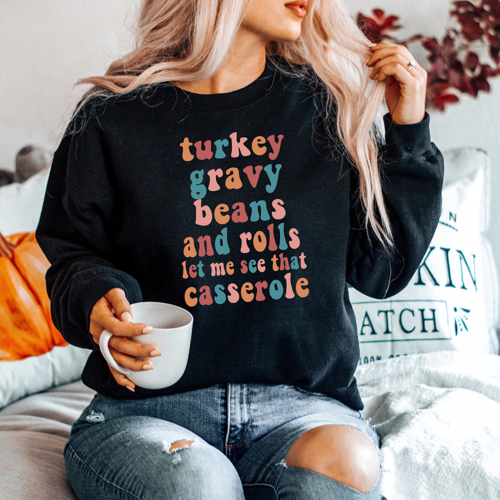 Thanksgiving Turkey Gravy Beans Fall Season Shirt Thanksgiving Shirt Gift For Family 1716534664969.png