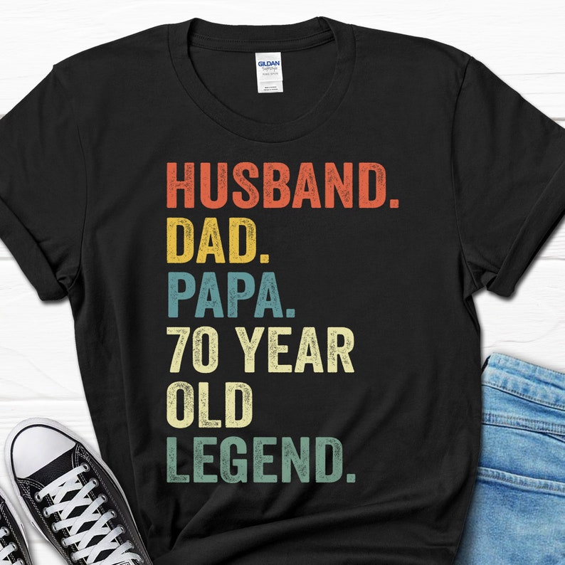 husband dad papa 70 year old legend shirt 70th birthday gift for men 70th birthday papa tee for him 70 birthday grandpa t shirt 1716539551636.jpg