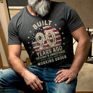 Built 90 Years Ago 90 Years Of Perfection 90th Birthday Shirt Gift For Family Friends 1716604835329.jpg