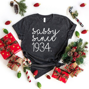 Sassy Since 1934 90 Years Of Perfection 90th Birthday Shirt Gift For Family Friends 1716608232668.png
