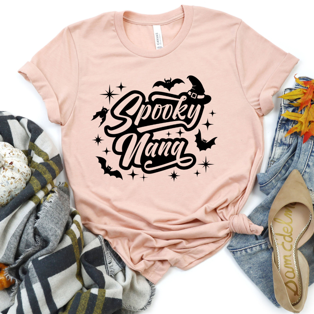 Custom Spooky Family Shirt Family Halloween Shirt Custom Halloween Shirt For Mother Spooky Season Shirt 1716778156712.png