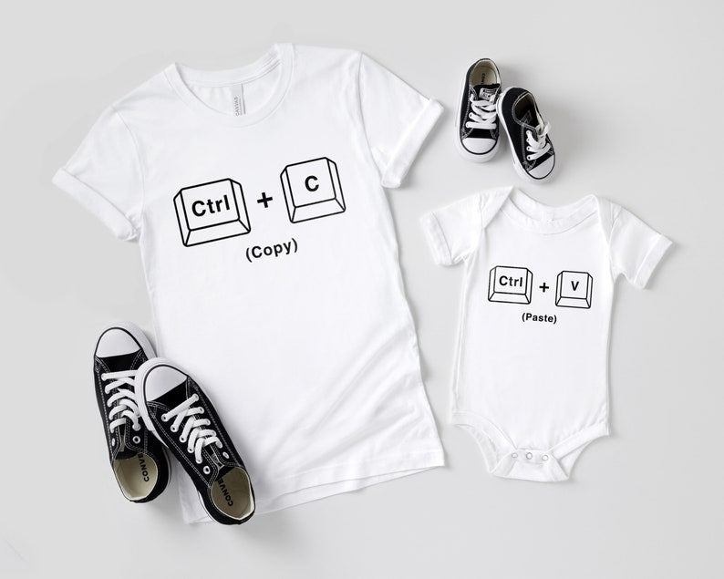Copy Paste Shirt Set   Father And Baby Matching Shirts   Copy And Paste Daddy And Daughter Shirts   New Baby Gift 1716779657158.jpg
