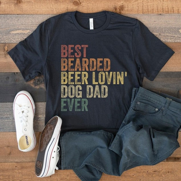 Best Bearded Beer Lovin Dog Dad Ever Retro Vintage Dad Shirt Funny Gift For Beer Lover Dog Owner Shirt Bearded Dad Tee Fathers Day 1716780610769.jpg