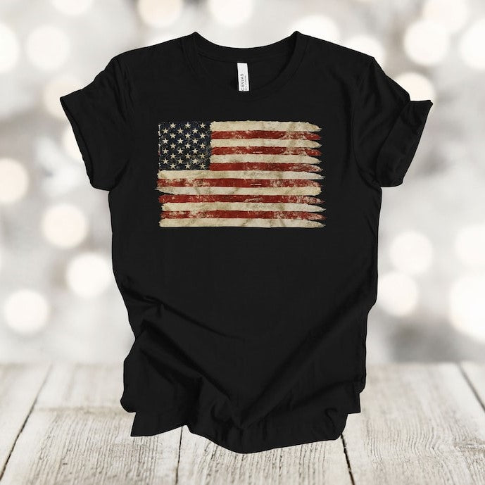 Independence Day Shirt American Flag Shirt Us Flag Vintage Flag Red White And Blue Premium Soft Unisex Shirt Plus Sizes Available 1716780985921.jpg