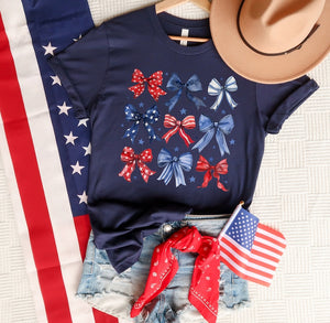 Usa Shirt Womens 4th Of July Shirt Red White And Blue Coquette Fourth Of July Shirt Usa Graphic Tee Trendy 4th Of July Patriotic Shirt 1716781567072.jpg