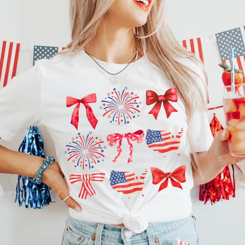 Coquette American Flag Shirt Coquette Bow Shirt 4th Of July Shirt America Shirt Freedom American Flag Shirt American Girl Shirt 1716781776379.jpg