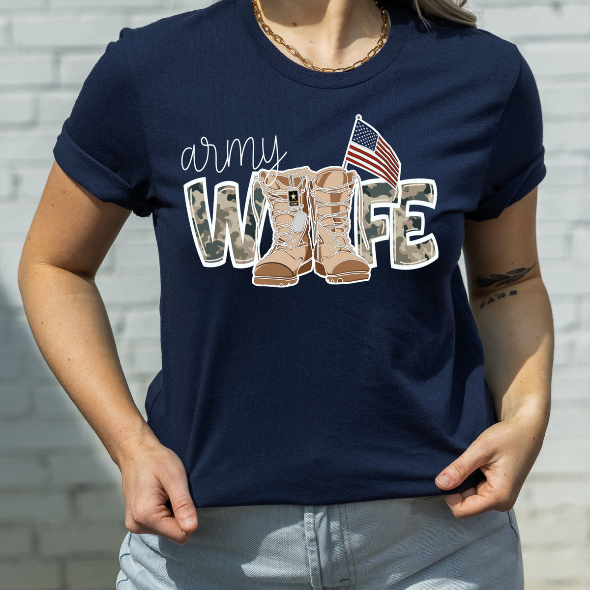 Army Wife Soldiers Wife Military Shirt Army Wife Shirt Gift For Wife 1716784195156.jpg